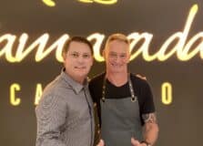 CEO e chef estiveram em Salvador para inauguração do restaurante Camarada Camarão