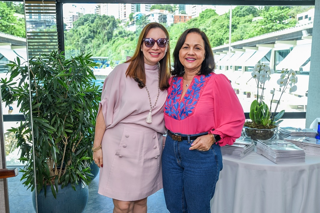 Elciane Mira e Marcia Leal.