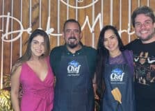 Gegê Magalhães e Pri Cavalcante lançaram novo prato no Deck Marina