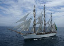 Navio-Veleiro Cisne Branco estará aberto para visitação no Porto de Salvador