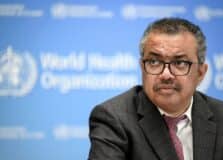 Diretor-geral da OMS fala em “fim da pandemia”