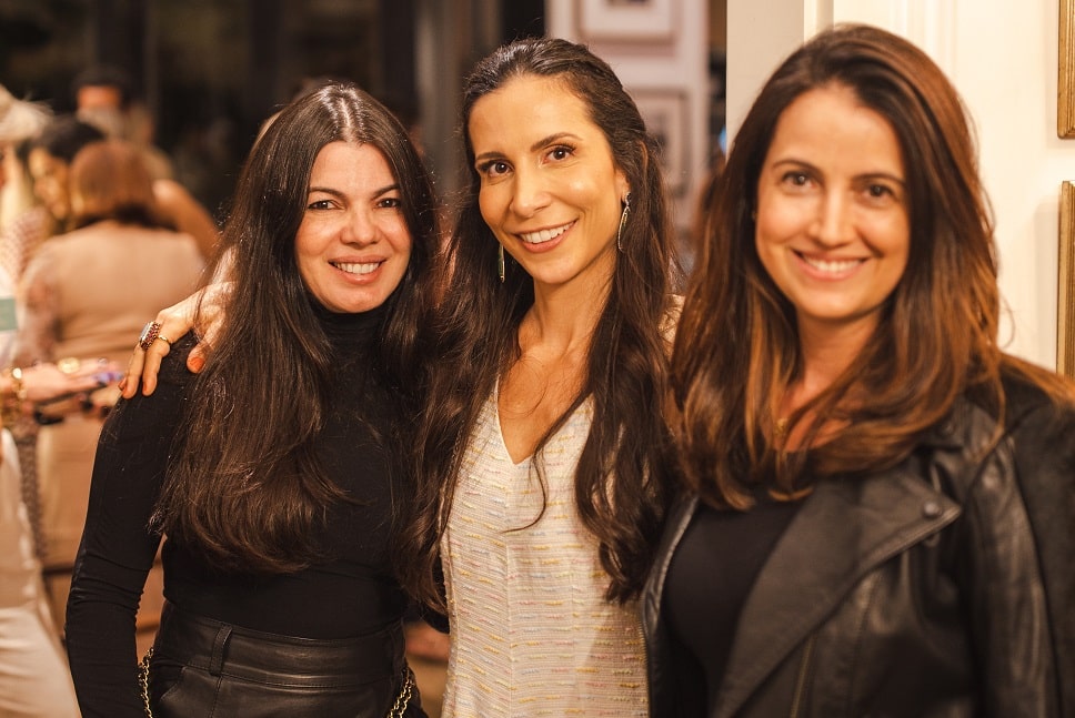 Lanuza Rodrigues, Camila Meccia e Fernanda Novis