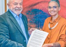 Marina Silva declara apoio a candidatura de Lula