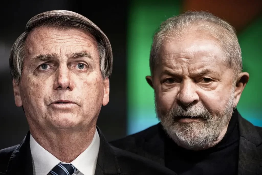 Jair Bolsonaro e Lula. Foto: Reprodução.