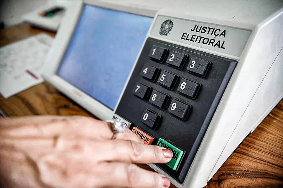 Urna Eletrônica. Foto: Reprodução.