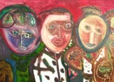 Pinturas de Antônio Rebouças são expostas na Ladeira da Barra