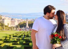 Willy Teixeira e Caroline Vaz ficam noivos na Europa