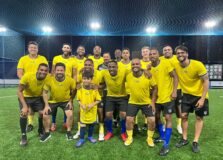 Baba Core realiza jogo beneficente com Anderson Silva e Hebert Conceição