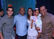 Geraldo Júnior comemorou aniversário da pequena Malu, em Salvador