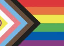 Nova bandeira LGBTQIA+ inclui símbolos trans, antirracista e intersexo
