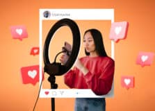 Quase metade dos criadores de conteúdo vive apenas dessa renda