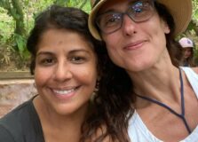 Paola Carosella esteve no Restaurante Preta, na Ilha dos Frades