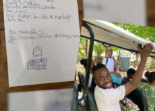 Filha de Taís Araújo e Lázaro Ramos cria receita de bolo exclusiva para o Restaurante Preta