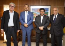 Presidente da CBF celebra a chegada de outros baianos à diretoria