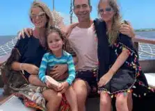 Ticiane Pinheiro e Cesar Tralli passam férias na Bahia