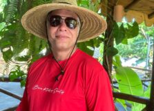 Fábio Assunção visita Restaurante Preta, na Ilha dos Frades