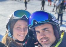 Agda e Eduardo Oliva aproveitam férias na França