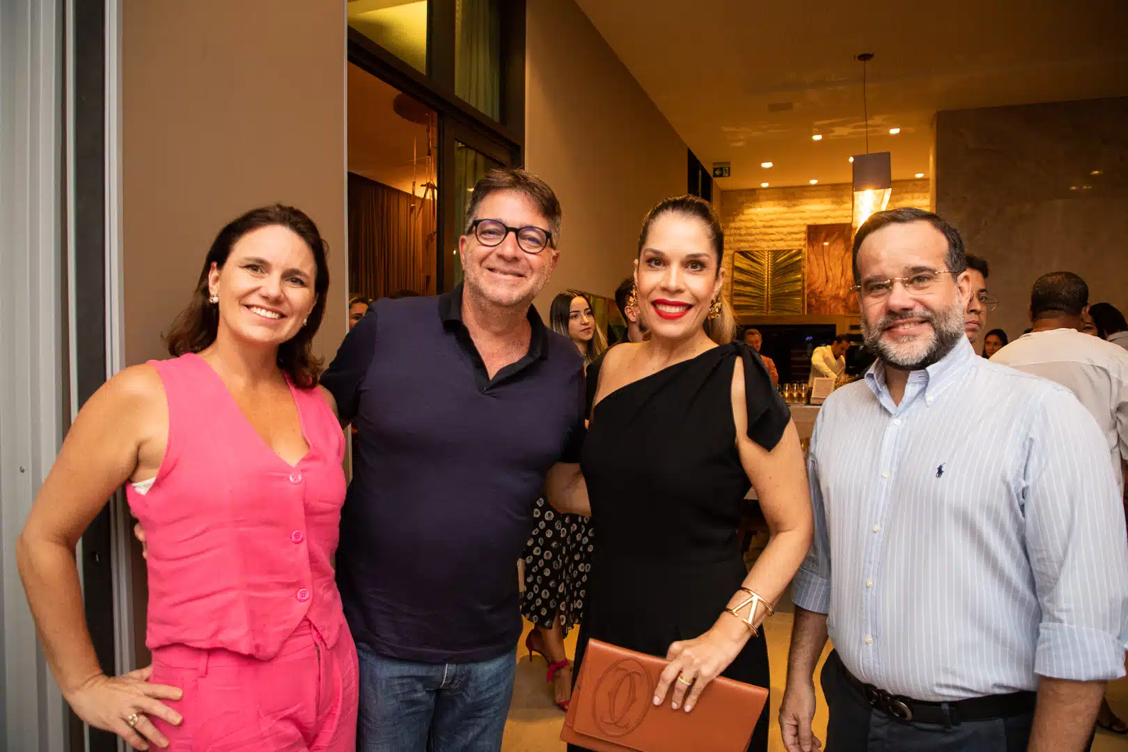 Andrea machado, Marcelo Nilo, Lia e João Teixeira