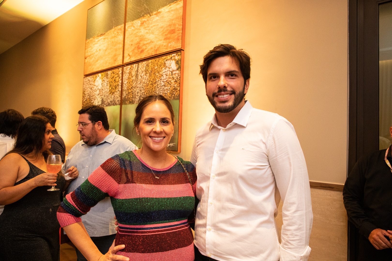 Laís Kruschewsky e Pedro Dornas