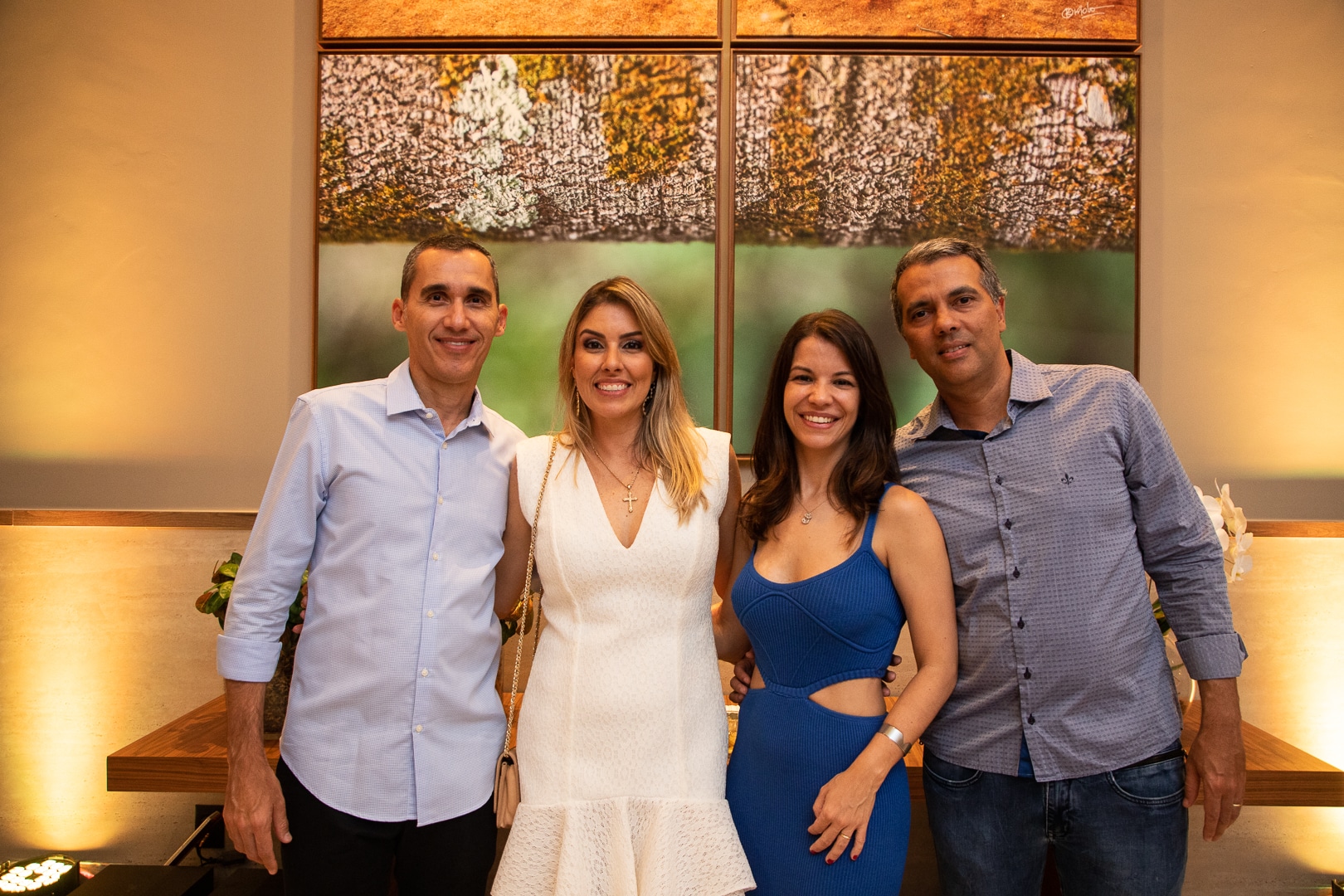 Luiz Cláudio, Isabela Barreto, Juliana Freitas e Yan Müeller