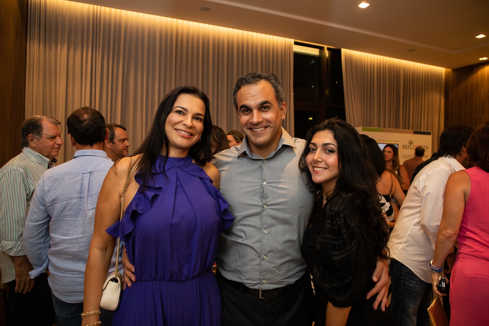 Silene Mendes, Rogério e Clara Rossi