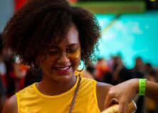 Jessi Alves aproveitou o primeiro dia do Carnavalito, na Arena Fonte Nova