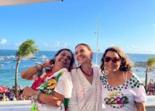 Janja e Fátima Mendonça chegam ao Camarote Expresso 2222