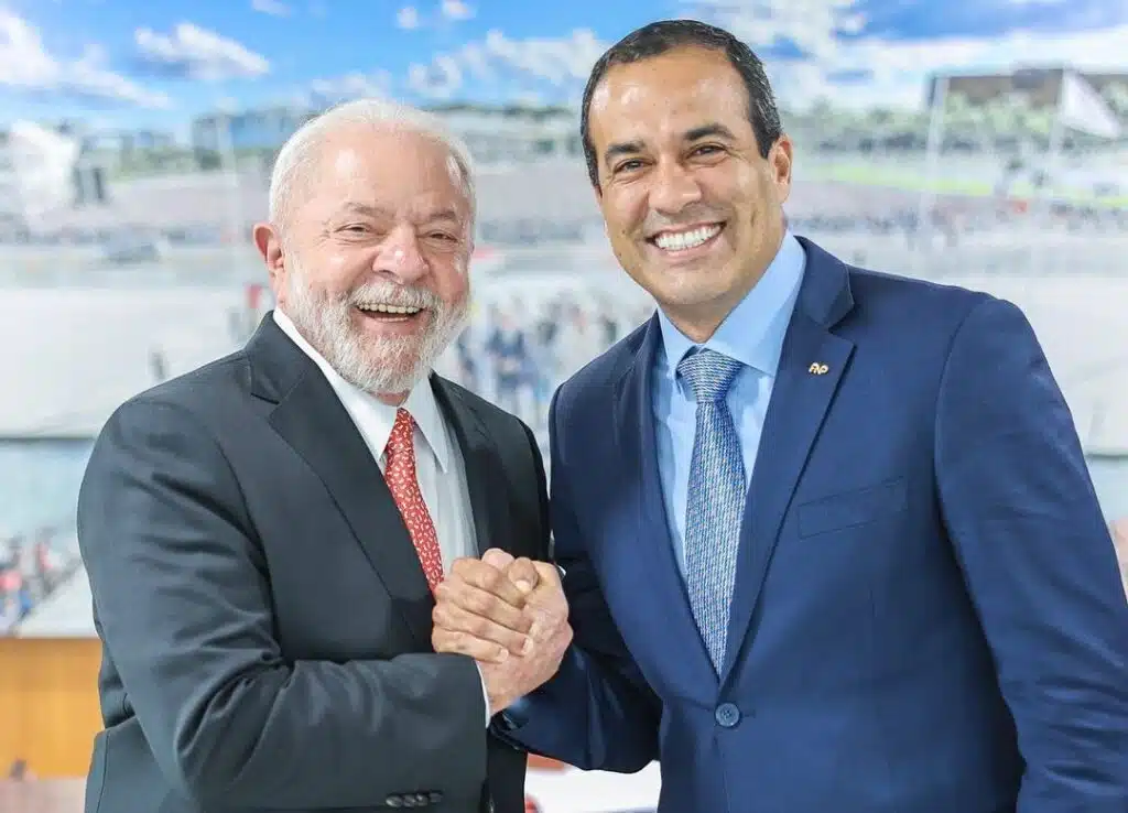 Lula e Bruno Reis. Foto: Ricardo Stuckert/Instagram.