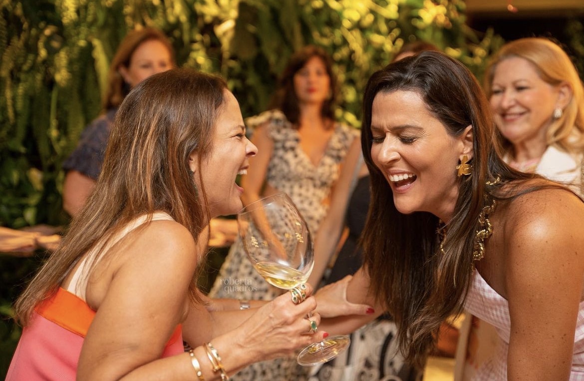 Ana Lúcia Evangelista e Bia Kruschewsky