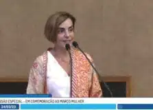 Clarissa Mathias foi homenageada na Assembleia Legislativa da Bahia