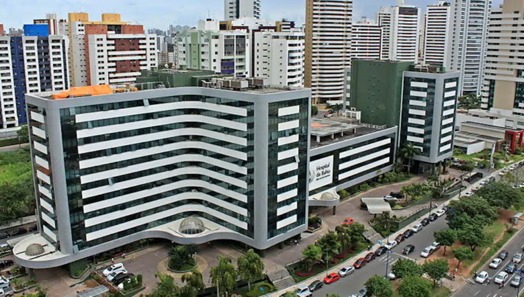 Prédio do Hospital da Bahia. Foto: Reprodução.