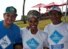 Projeto ParaPraia recebeu os padrinhos Rita Batista, Osmar Martins Marrom e André Fraga