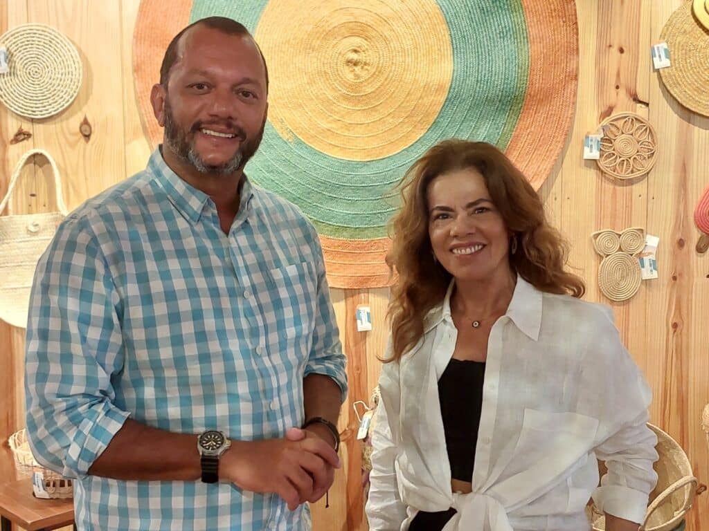 Weslen Moreira e Tininha Viana. Foto: Divulgação.