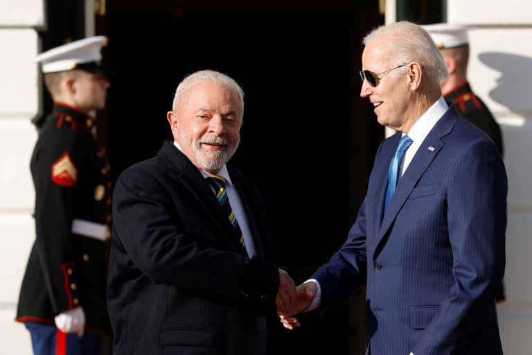 Presidente Lula e Joe Biden. Foto: Reprodução.