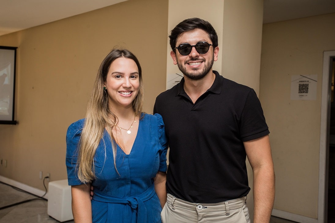 Luana Castellano e Matheus Freitas
