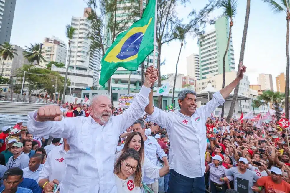Presidente Lula e Jerônimo Rodrigues. Foto: Reprodução.