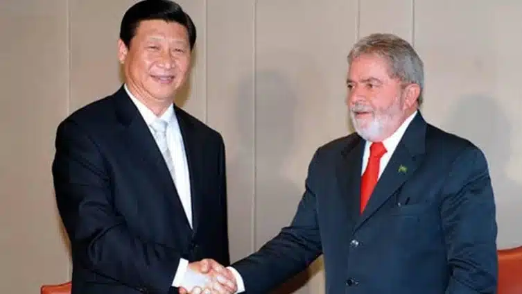Xi Jinping e Lula em 2009. Foto: Reprodução.