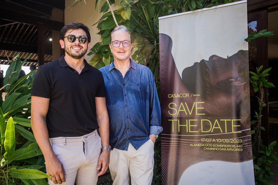 Matheus Freitas e Carlos Amorim. Foto: Tati Freitas. 