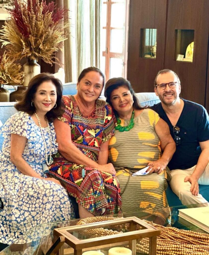 Chieko Aoki, Sônia Hess, Luiza Trajano e Marcos Proença. Foto: Reprodução/Instagram.