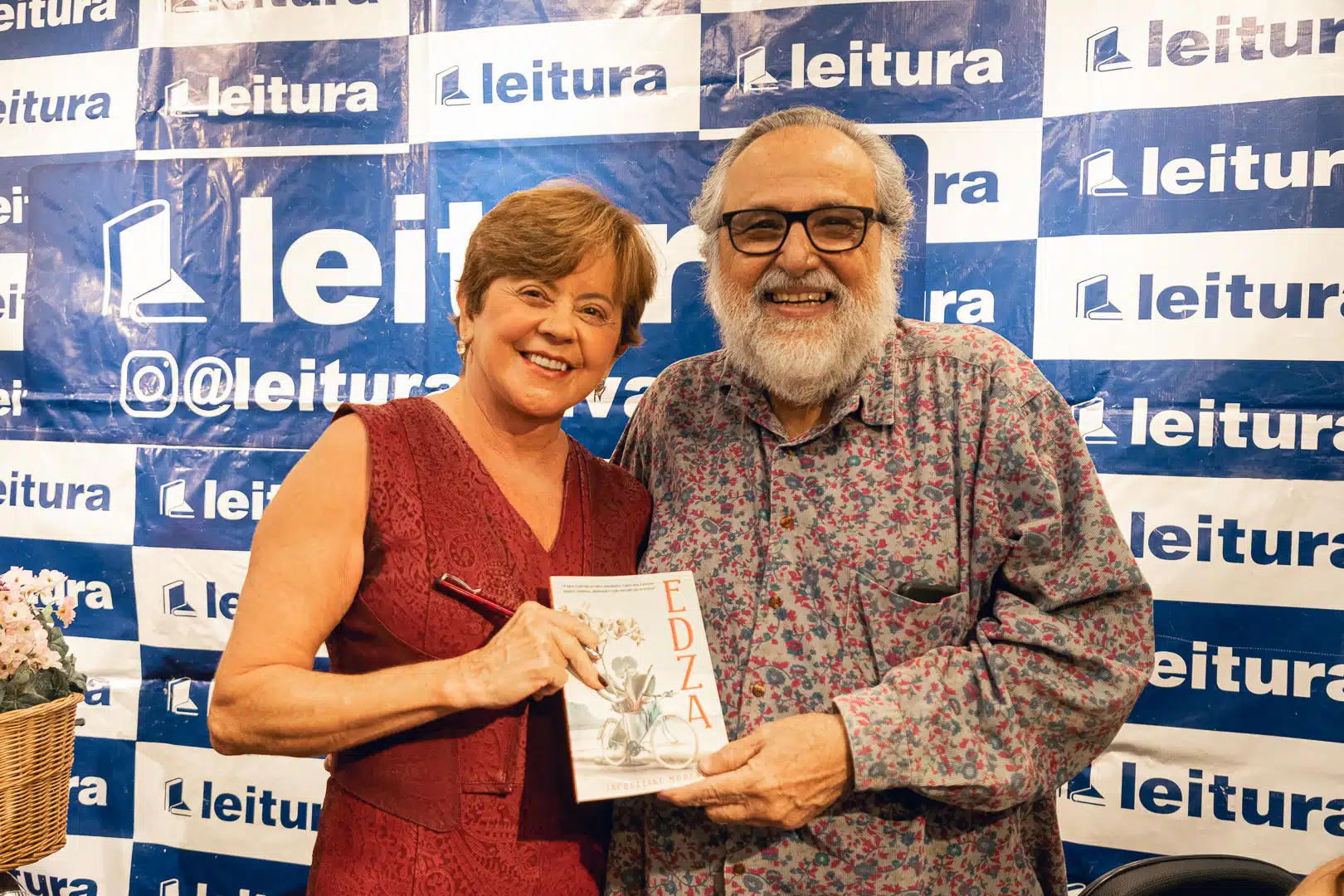 Edza Brasil e Luiz Humberto Carvalho