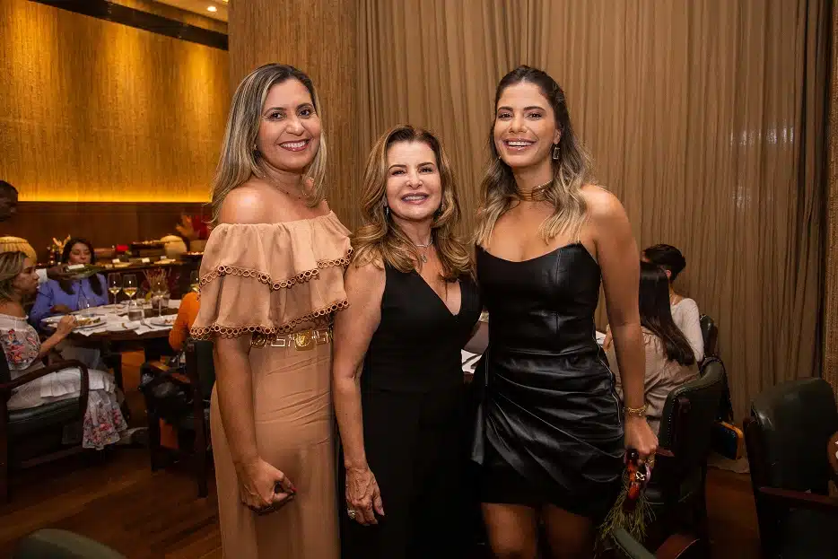 Elia Hora, Graça Valadares e Luciana Rocha