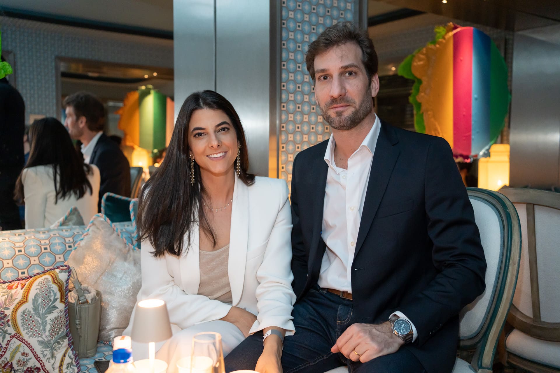 Flavia Nasr e Thiago Mendonça