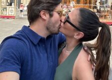 Stephanie Kopenhagen e Alexandre Franco ficam noivos em Florença