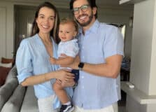 Tiago Ayres celebrou aniversário ao lado da família, em Salvador
