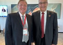 Daniel Kunz tem encontro com Guy Parmelin, Conselheiro federal da Suíça, em Brasília