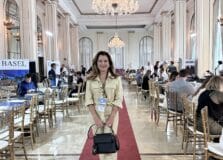 Graça Valadares e Joe Jr. participaram de evento do setor de joias no Copacabana Palace