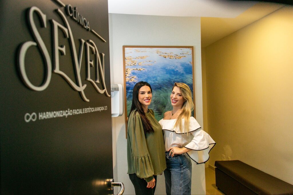Isabela Sarti Nachef e Luana Posadas, da Clínica Seven