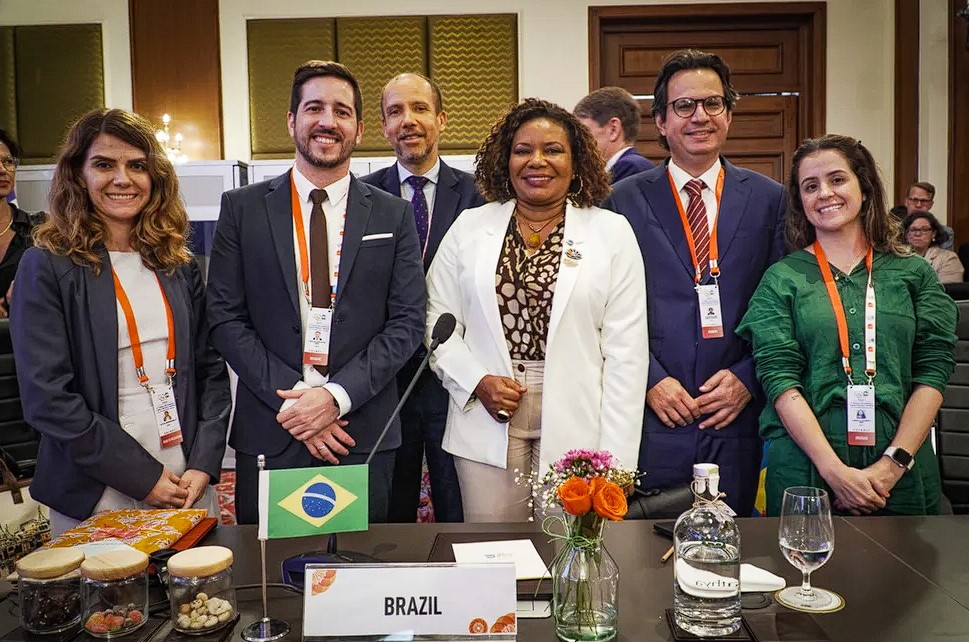 Margareth Menezes e ministros do G20. Foto: MinC.