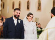 Isabela Coqueiro e Diogo Lobão se casaram com festa em Salvador