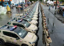 Polícia Militar recebe novas viaturas para ampliar ações de segurança em Salvador